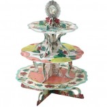 Pastries & Pearls 3 Tier Cake Stand