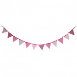 Pink N Mix Fabric Bunting